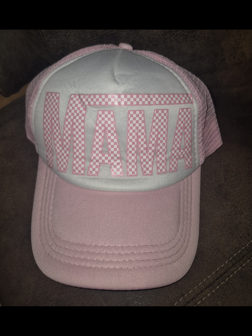 Pink "MAMA" Hat